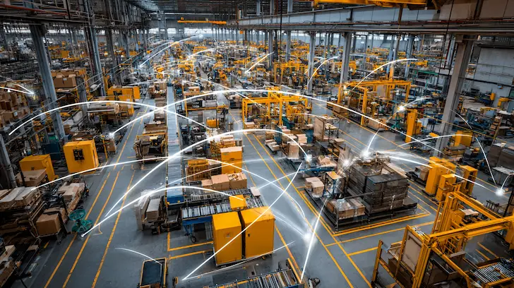 Real-time ERP production tracking for technical product manufacturing