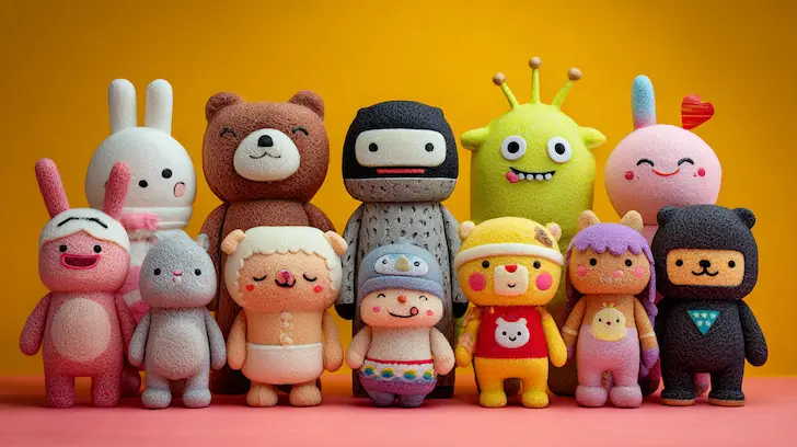 Character themed promotional technical products for emotional brand engagement