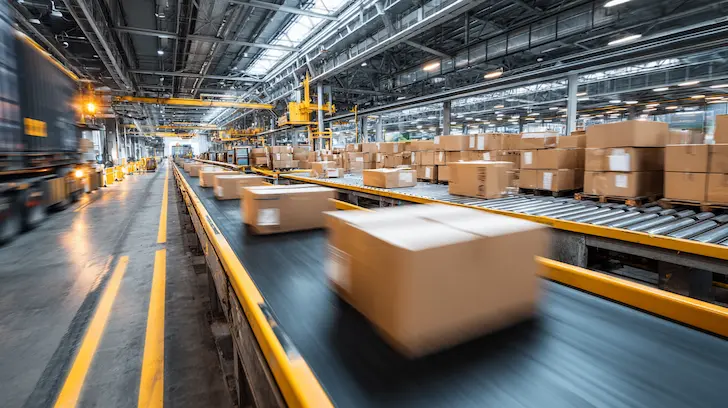 Cross-docking warehouse process speeding dock-to-stock technical product distribution