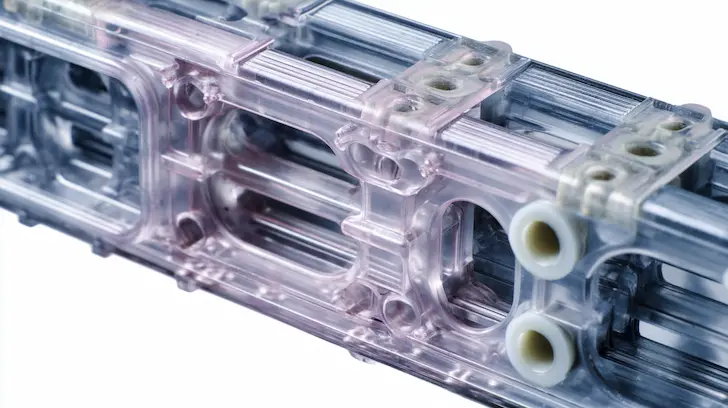 Injection molded technical product reinforcement