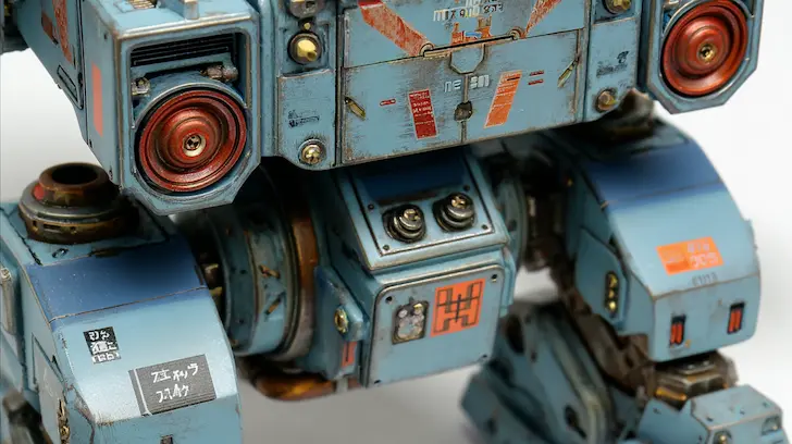 Mecha and Technical Decal Application