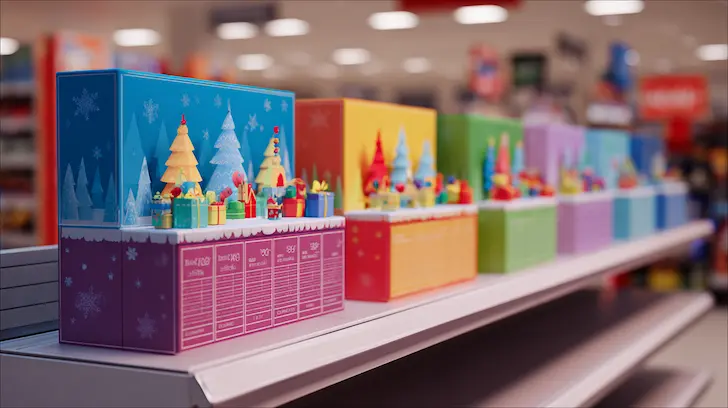 Seasonal promotional technical product manufacturing for holidays